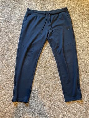 Men's Navy Athletic Jogger Pants